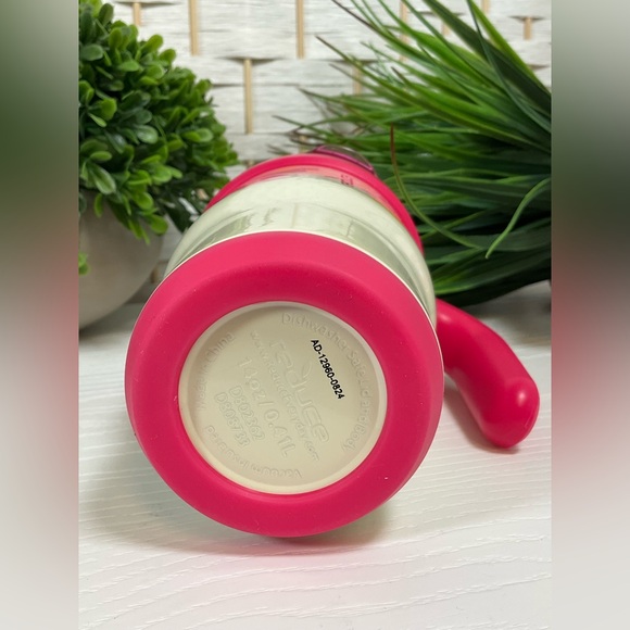 NWT Reduce 14oz Coldee Spill Proof Travel Mug|Tumbler w/Lid & Straw - Picture 5 of 7